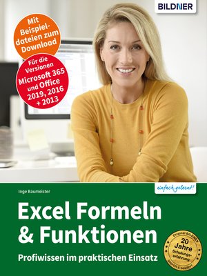 cover image of Excel Formeln und Funktionen